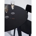 Kulatý jídelní stůl Orion classic 94 cm Černý Daiva Casa
