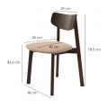 Jídelní židle čalouněné Vega sada 2 ks Daiva Casa
