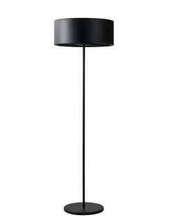 Černá stojací lampa se stmívačem Time S.O.U.L.
